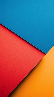 三色拼接几何平面背景