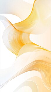 流动渐变的炫彩抽象线条