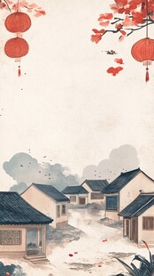 江南水乡新春景