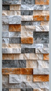 石砌墙面纹理装饰效果