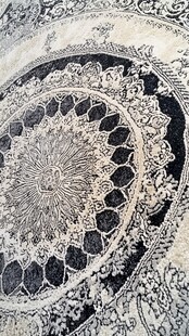 黑白蕾丝花纹精美图案