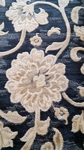 精美花卉图案绒面织物