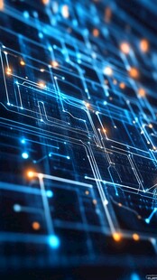 科技感电路背景画面