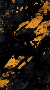 黑金泼墨抽象艺术纹理