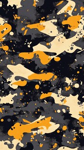 抽象泼墨迷彩图案纹理