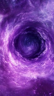 梦幻紫色宇宙漩涡奇景