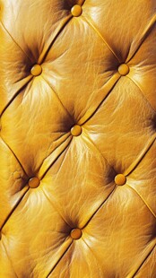 金色皮革软包纹理特写