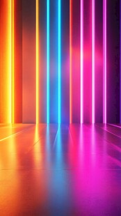 炫彩霓虹打造梦幻空间