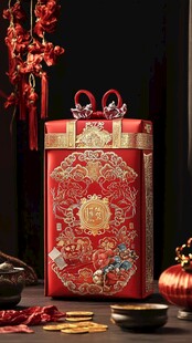 中式喜庆红包 传统好寓意