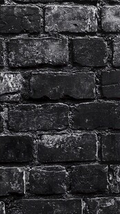 复古黑色砖墙纹理背景