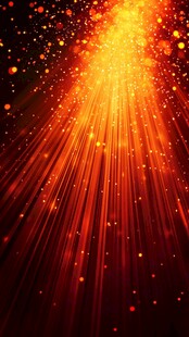 闪耀金光粒子特效背景
