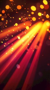 炫彩光束梦幻光斑背景
