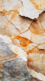 纹理独特的斑驳岩石表面