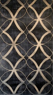 几何花纹深色地毯图案