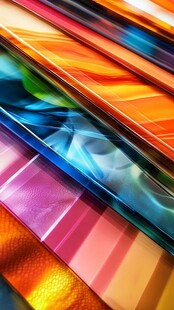 多彩绚丽反光材料集锦