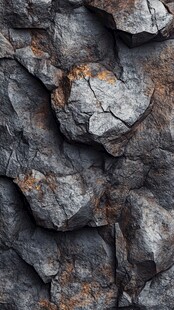 粗糙嶙峋的岩石纹理画面