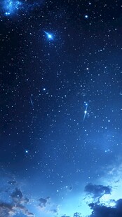 梦幻星空下的璀璨景象