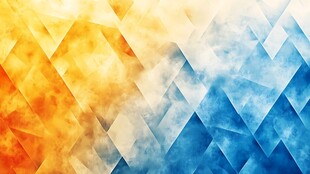 渐变几何水彩风背景图