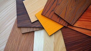 多样木纹板材展示