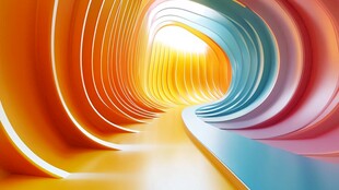 炫彩立体空间通道