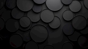 黑色圆形图案背景纹理