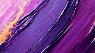 绚丽紫粉油画笔触纹理