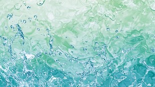 碧波荡漾水花灵动画面