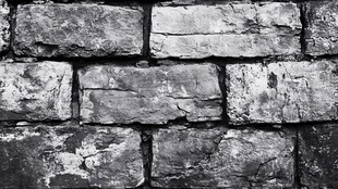 复古斑驳石砖墙纹理