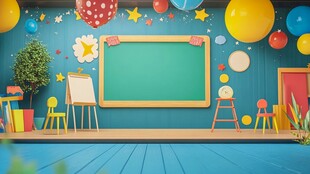 童趣教室场景布置