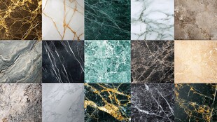 多样大理石纹理展示