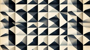 黑白几何图案抽象背景图