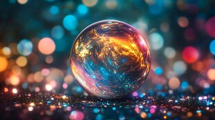 梦幻炫彩水晶球