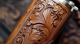 精美木雕打火机 工艺精湛