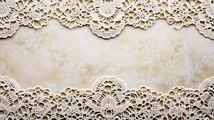 复古蕾丝花边装饰背景图