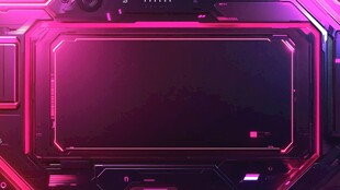 未来感科技风粉色界面背景