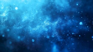 梦幻蓝色星空背景
