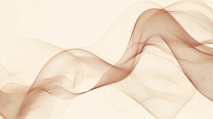 飘逸红绸抽象背景图