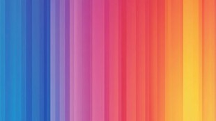 多彩竖条纹渐变背景图案