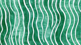 绿色波浪纹理水彩背景图