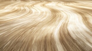 金色丝滑波浪发丝纹理