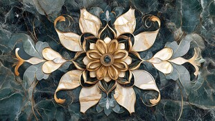 奢华大理石花纹艺术图案