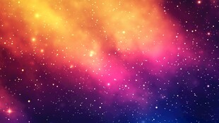 梦幻绚丽星空背景图