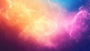 梦幻绚丽的宇宙星云背景