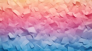 彩色折纸风格渐变背景图