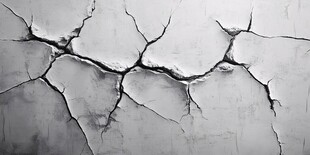墙面裂痕纹理特写
