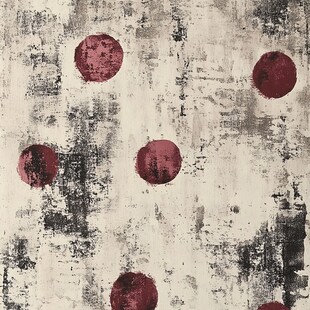 复古波点纹理墙面图案