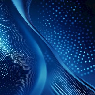 蓝色科技风抽象动感背景图