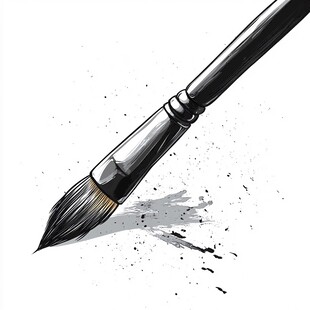 艺术画笔笔触 创意绘画元素