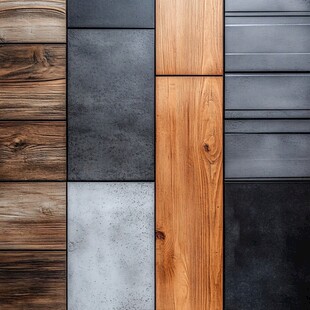 多样材质墙面装饰素材