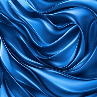 蓝色丝绸质感背景纹理
